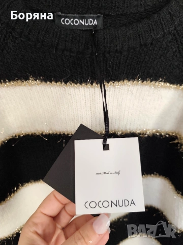 COCONUDA нов бутиков италиански пуловер , снимка 8 - Блузи с дълъг ръкав и пуловери - 53446319
