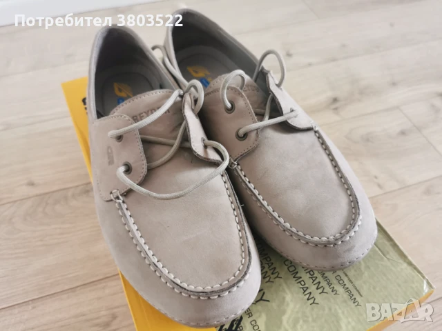Мокасини естествена кожа 43, снимка 2 - Мокасини - 50761739