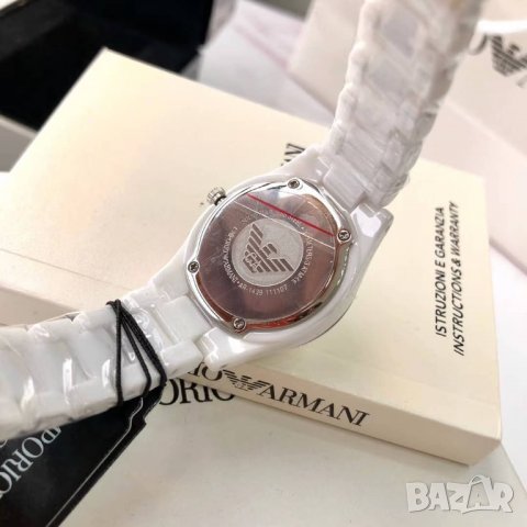 Оригинален дамски часовник Emporio Armani AR1439 Ceramica, снимка 5 - Дамски - 37770163