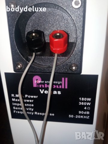 Pinkbull Vegas дизайнерски тонколони, снимка 2 - Тонколони - 35049177
