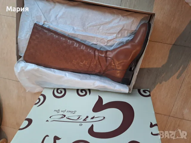 Дамски ботуши естествена кожа р-р 39, снимка 8 - Дамски ботуши - 48023544