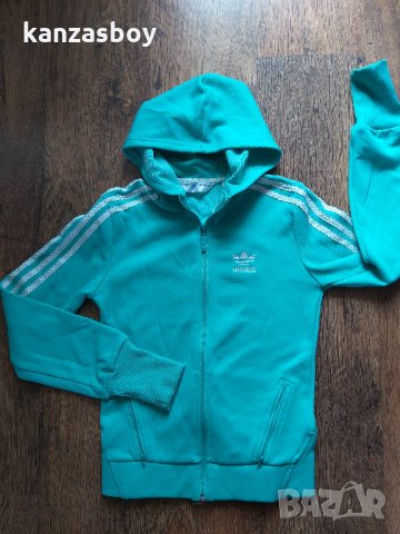 Adidas Essential 3-Stripes - страхотно дамско горнище КАТО НОВО, снимка 5 - Спортни екипи - 33280724