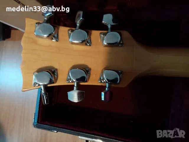SALVAREZ EG1702 Les Paul Custom Japan 1970 китара, снимка 9 - Китари - 48434803