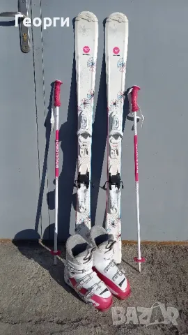 Комплект Rossignol-120см.+обувки Rossignol-22.5 +щекиRossignol-90см.