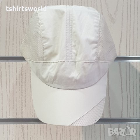 Нова изчистена дишаща шапка с козирка в кремав цвят, шушляк, снимка 1 - Шапки - 37514745