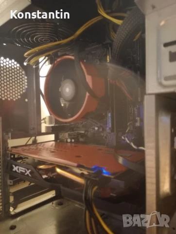 Геймърски Компютър Ryzen 5 1600, снимка 1