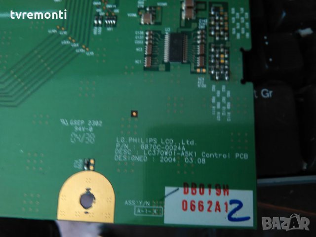 T-Con Board 6870C-0024A LC370W01-A5K1, снимка 2 - Части и Платки - 28015575