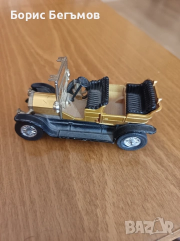 Количка Lesney-Matchbox-Models of Yesteryear1907 Peugeot, снимка 4 - Колекции - 53510620