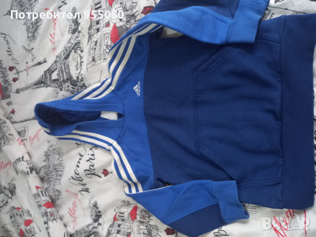 Оригинална детска блузка с качулка 