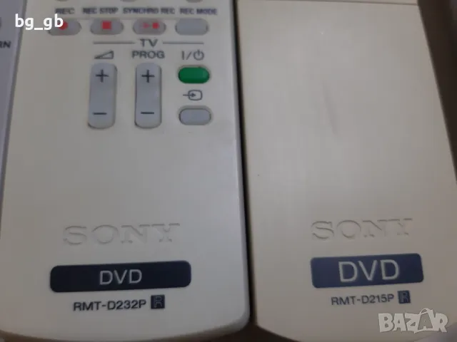 Оригинални дистанционни SONY DVD, снимка 4 - Дистанционни - 50287092