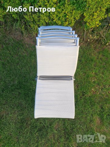 Италиански градински столове Calligaris серия AIR SOFT - 24 броя, снимка 4 - Столове - 36845238