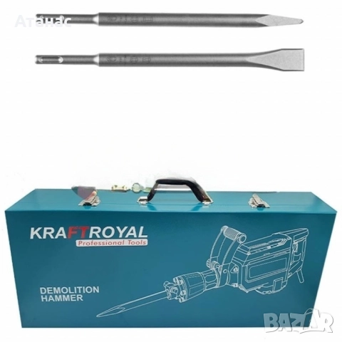 Къртач на ток 2400W в метален куфар, снимка 2 - Къртачи - 52576711