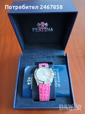 Продавам дамски часовник Festina, снимка 2 - Дамски - 52789990