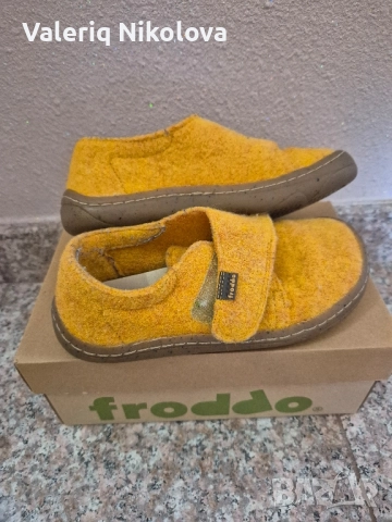 Детски боси пантофи Froddo 29 номер, снимка 2 - Детски пантофи - 51526314