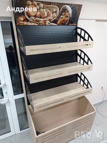 Вътрешен ъглов модул и крайстенни стелажи, снимка 15 - Стелажи и щандове - 35884202