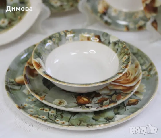 Сервиз за храна от 25 части, снимка 4 - Сервизи - 49815512