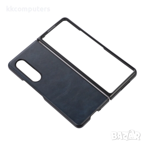 Samsung Galaxy Z Fold4 Удароустойчив Кожен Калъф и Протектор, снимка 8 - Калъфи, кейсове - 52382509