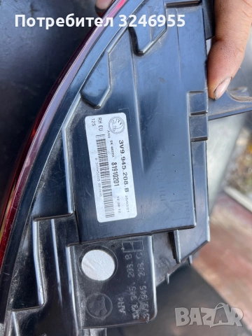 Заден десен шкода суперб 2021 crystal lighting, снимка 2 - Части - 52107312