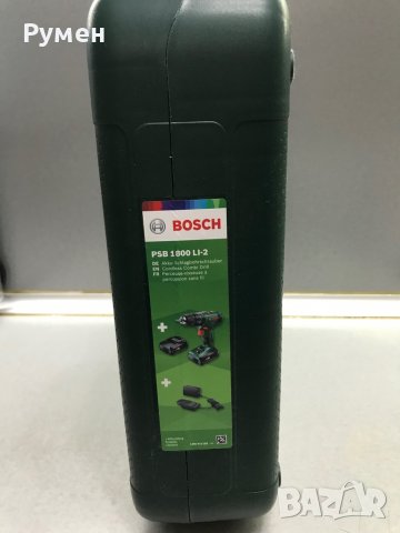 Винтоверт Bosch PSB 1800 LI-2, снимка 3 - Винтоверти - 39421758