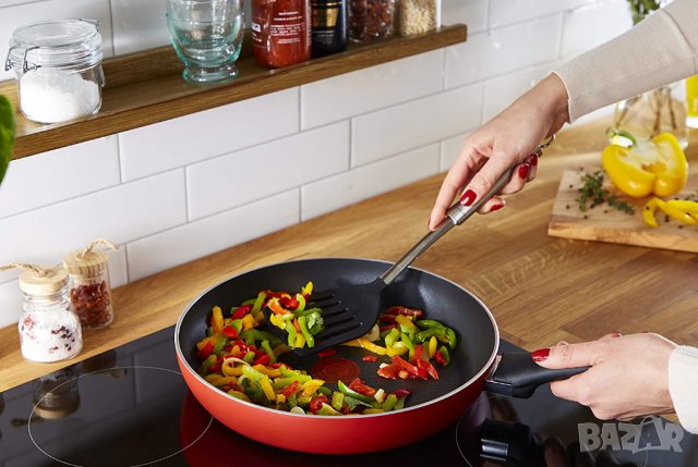 Средиземноморски тиган Lagostina, незалепващо покритие, алуминий, снимка 9 - Съдове за готвене - 39965818