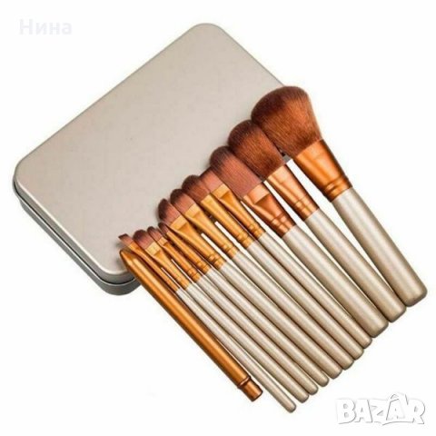 12бр.Четки за грим Set Powder Blusher , снимка 6 - Комплекти и лотове - 28207355