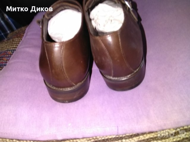 Crarles Tyrwhitt маркови английски обувки естествена кожа нови размер №45 10.5 стелка 295см, снимка 7 - Официални обувки - 39930952