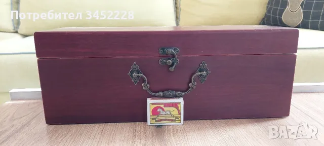 кутия дървена , снимка 7 - Антикварни и старинни предмети - 47847609