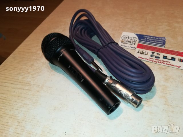 behringer mic+cable 1901221044, снимка 2 - Микрофони - 35485958