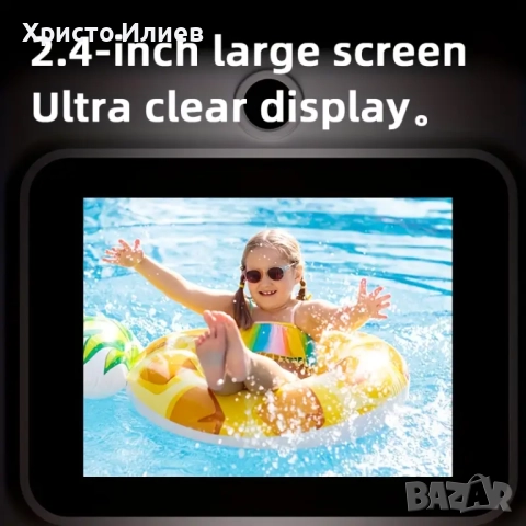 Моментална камера за деца детска камера с функция за печат фотоапарат, снимка 7 - Фотоапарати - 51433630