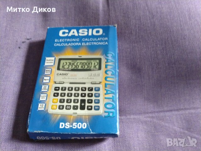 Casio  DS- 500 джобен калкулатор нов, снимка 1 - Ученически пособия, канцеларски материали - 43038068