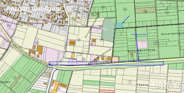 Парцел в гр. Пловдив, район Южен, кв. Коматево