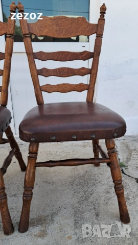 Столове масив-2бр.№067, снимка 4 - Столове - 53355461