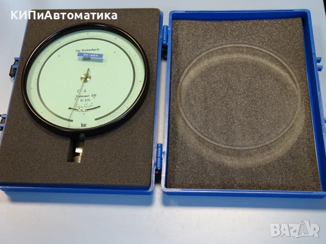 образцов манометър WIKA 341.11.250 (0-10)Bar precision test pressure gauge