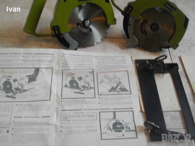 Немска-Приставка Ръчен Циркуляр-Hanseatic-За Бормашина-Нова-Ползвана-Отлична, снимка 2 - Други инструменти - 33172013