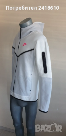 Nike Tech Full Zip Hoodie Mens Size S НОВО! ОРИГИНАЛ! Мъжки Суитшърт!, снимка 6 - Спортни дрехи, екипи - 51572357