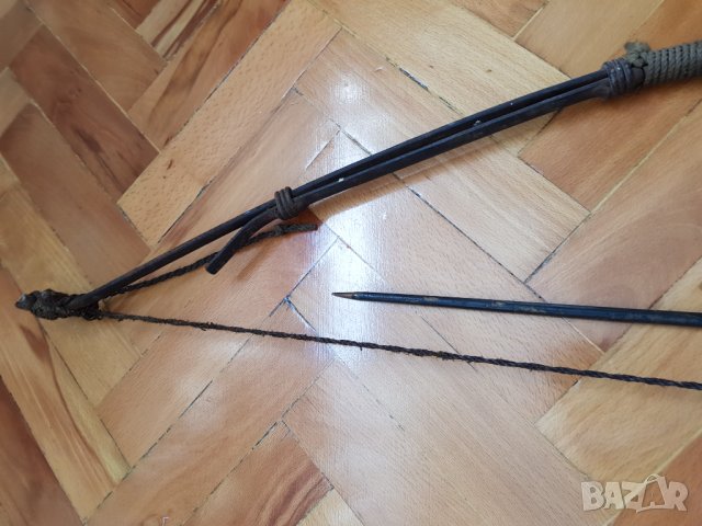 Стар метален лък-ръчна изработка, снимка 6 - Антикварни и старинни предмети - 33489829