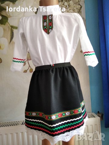 Народни носии за деца 💯🇧🇬☘️, снимка 7 - Детски рокли и поли - 33376435