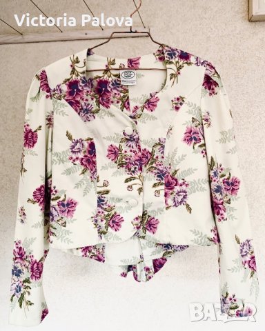 Уникално сако LAURA ASHLEY vintage , снимка 3 - Сака - 43238333