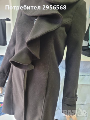 Елегантно дамско  палто, снимка 5 - Палта, манта - 39498431
