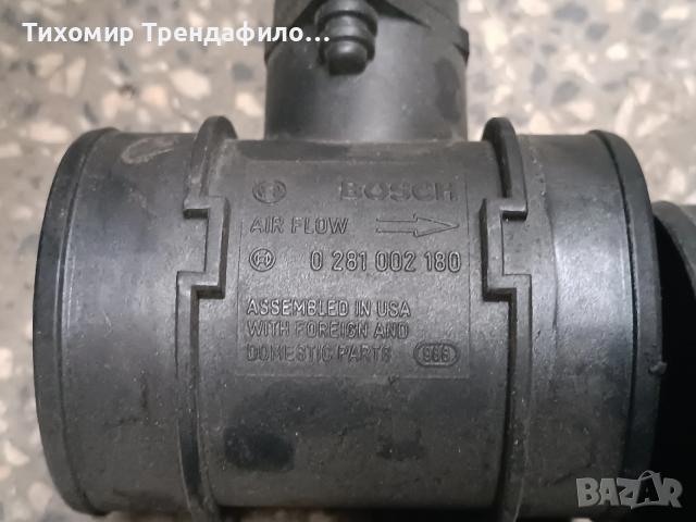 Дебитомер OPEL ASTRA G и CORSA C 1.7 DTI 0281002180 90543463 0 281 002 180 , 90 543 463, снимка 3 - Части - 52792192