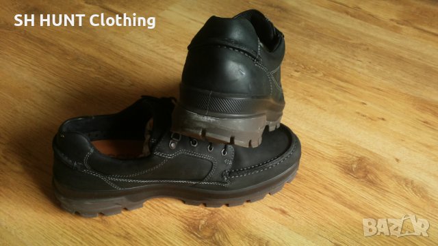 ECCO GORE-TEX Leather Shoes размер EUR 45 / UK 11 обувки естествена кожа водонепромукаеми - 667, снимка 8 - Ежедневни обувки - 43416002