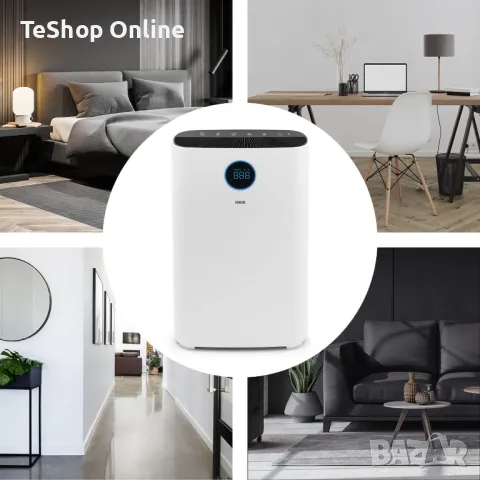 Пречиствател на въздух с 6 филтърна система ЗА 80 м² СТАЯ промоция, снимка 2 - Овлажнители и пречистватели за въздух - 47262001