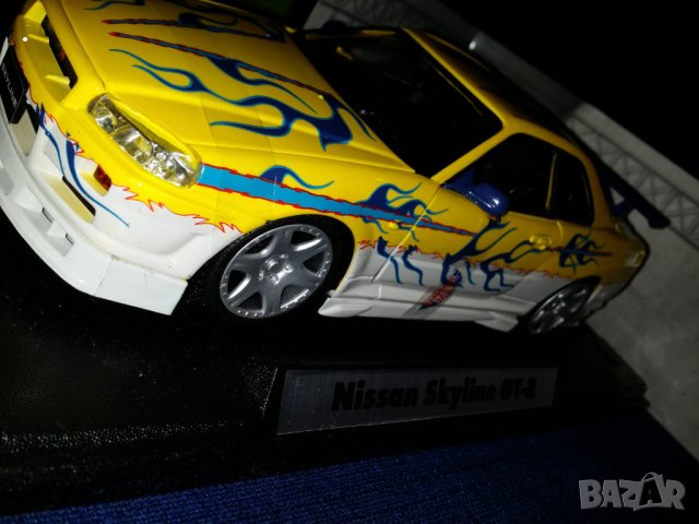  Nissan Gt r R34  1.18, снимка 4 - Колекции - 33644544
