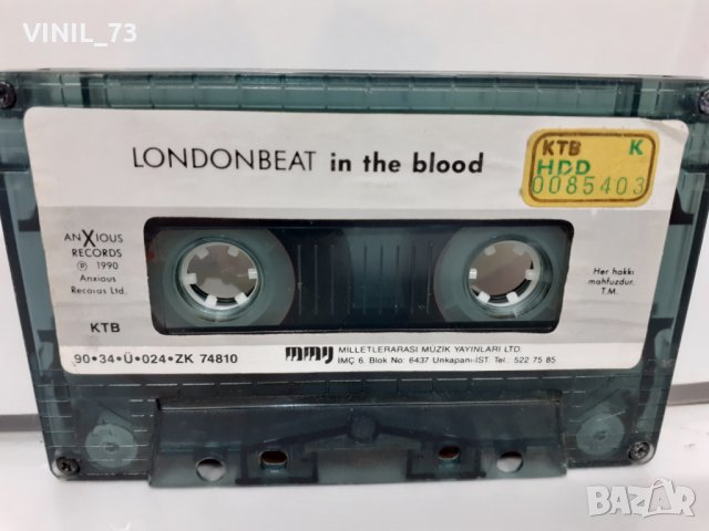 Londonbeat – In The Blood, снимка 4 - Аудио касети - 35004996