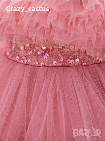 Рокля за момиче 6-9м нова, снимка 6 - Бебешки рокли - 53372720