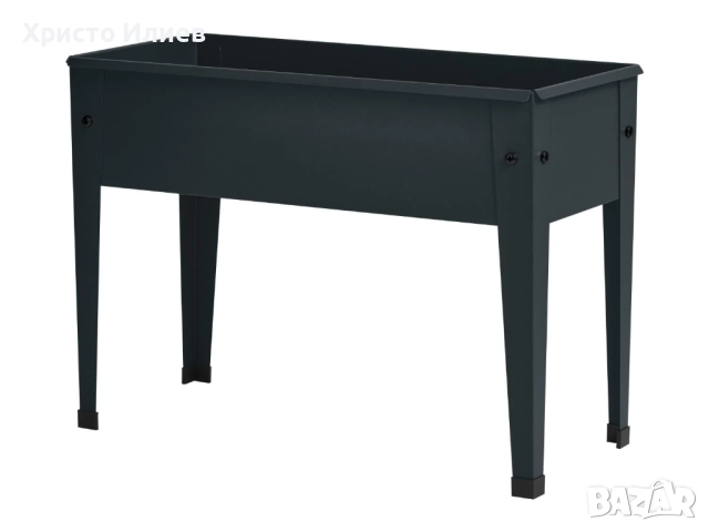 Метална саксия Цветарник Кашпа Parkside Антрацид PARKSIDE, снимка 5 - Саксии и кашпи - 51756547