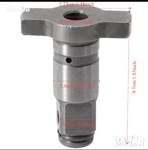 Наковалня за импакт Parkside с отвор за битове