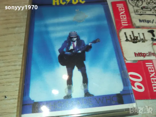 AC/DC WHO MADE WHO-TAPE 1604251834, снимка 6 - Аудио касети - 49922192