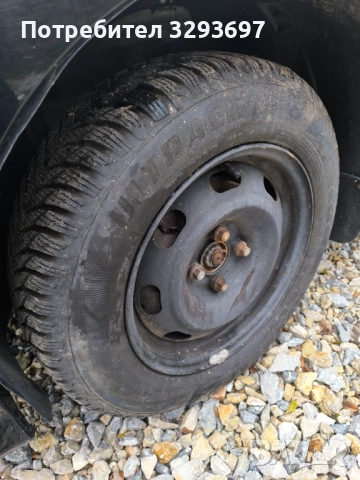 Продавам джанти с гуми 195 65 15 цола 4х108 