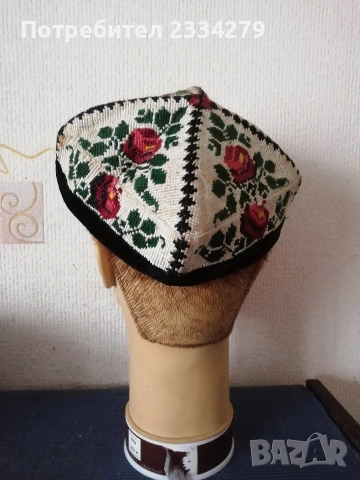 Фолклорни шапки, калпаци, фесове, бродирани тибитейки., снимка 18 - Антикварни и старинни предмети - 38397352